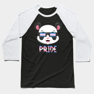 Panda Bear Transgender Flag Lgbt Baseball T-Shirt